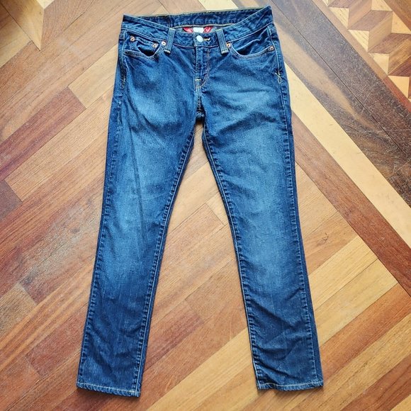 Lucky Brand Denim - Lucky Brand "Lola Straight" Medium Wash Jeans Size 2/26 Long